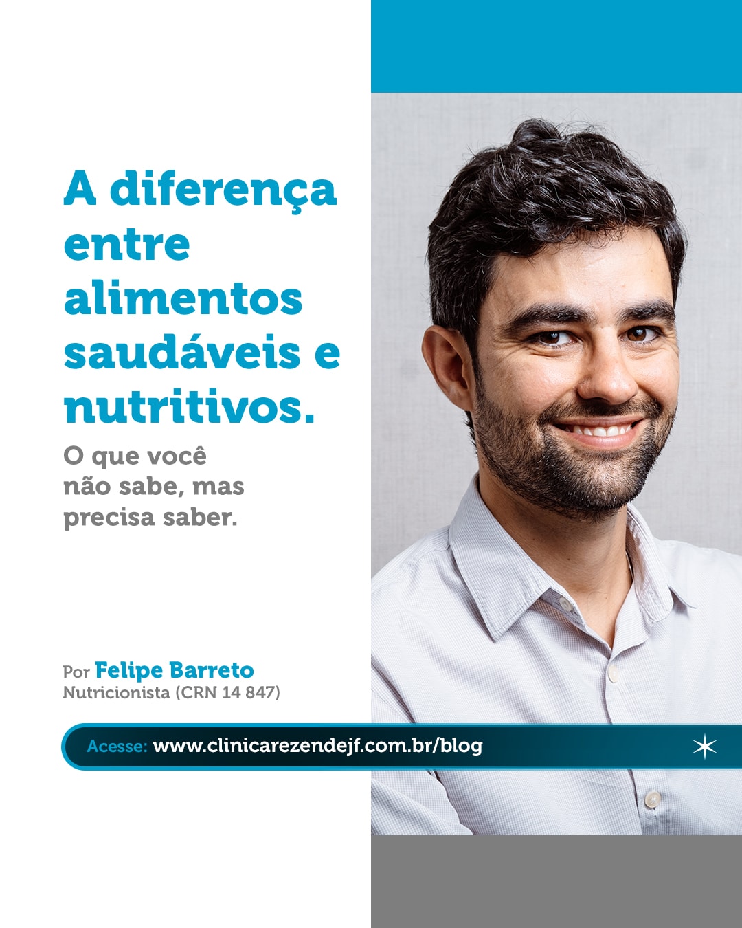 A diferença entre alimentos saudáveis e nutritivos